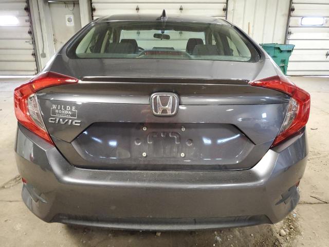 JHMFC1F35JX022379 - 2018 HONDA CIVIC EX GRAY photo 6