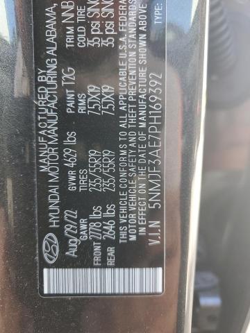 5NMJF3AE7PH169392 - 2023 HYUNDAI TUCSON SEL GRAY photo 13