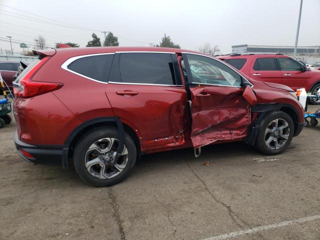 5J6RW2H54JL006007 - 2018 HONDA CR-V EX RED photo 3