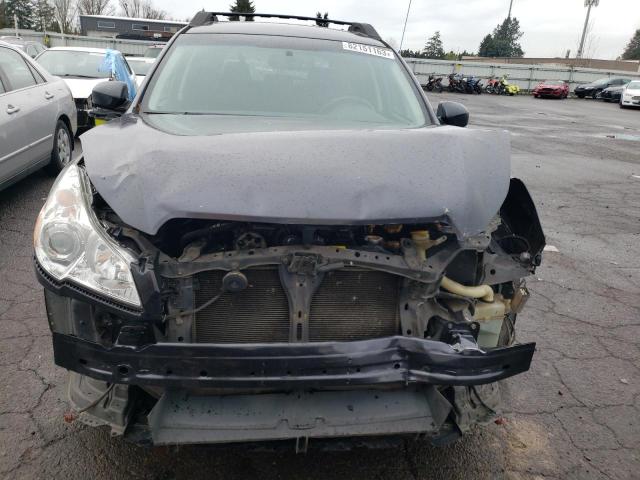 4S4BRBKC3B3408409 - 2011 SUBARU OUTBACK 2.5I LIMITED GRAY photo 5