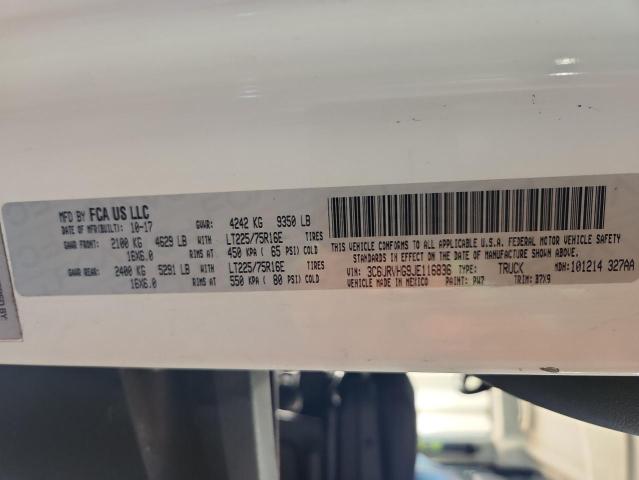 3C6URVHG9JE116836 - 2018 RAM PROMASTER 3500 HIGH Ağ foto 13