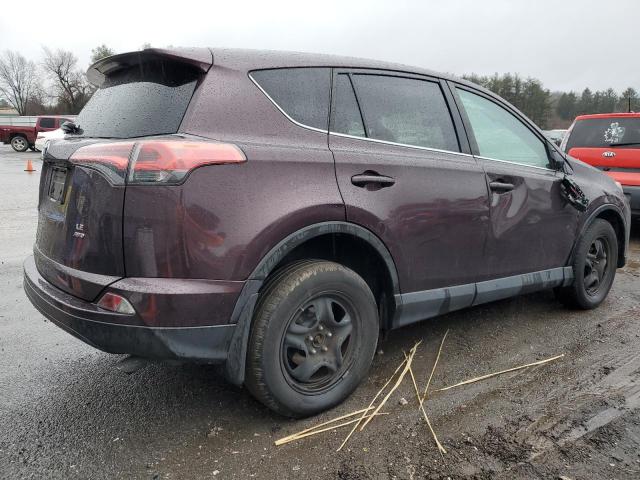 2T3BFREV7JW760553 - 2018 TOYOTA RAV4 LE PURPLE photo 3