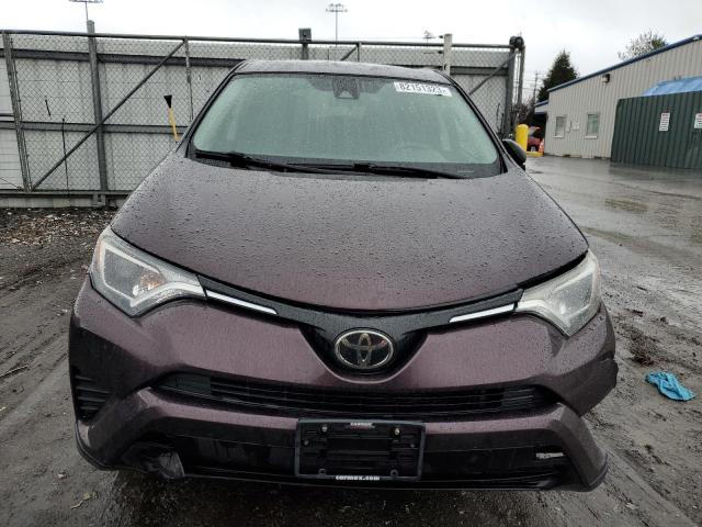 2T3BFREV7JW760553 - 2018 TOYOTA RAV4 LE PURPLE photo 5