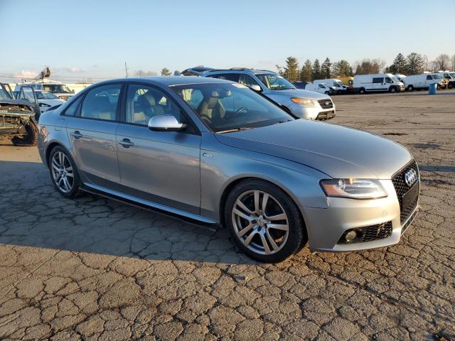 WAUKGAFL1BA121593 - 2011 AUDI S4 PRESTIGE SILVER photo 4