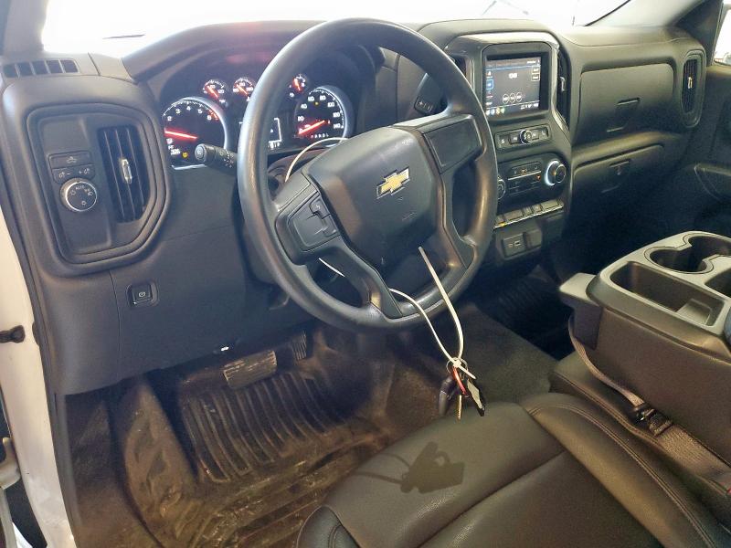 3GCNAAEK5PG341144 - 2023 CHEVROLET SILVERADO C1500 თეთრი ფოტო 8