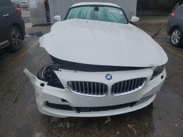 WBALM7C52CE384465 - 2012 BMW Z4 SDRIVE35I WHITE photo 5