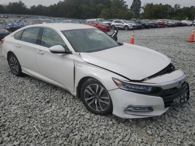 1HGCV3F17KA009499 - 2019 HONDA ACCORD HYBRID თეთრი ფოტო 4