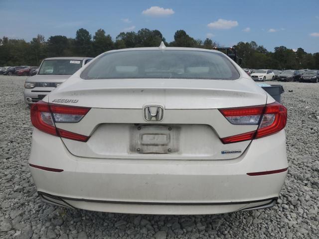 1HGCV3F17KA009499 - 2019 HONDA ACCORD HYBRID თეთრი ფოტო 6