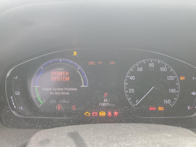 1HGCV3F17KA009499 - 2019 HONDA ACCORD HYBRID თეთრი ფოტო 9