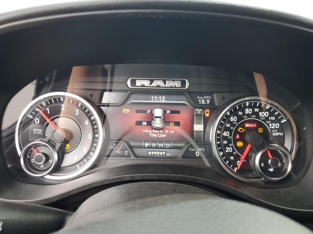 1C6SRFFT8KN788610 - 2019 RAM 1500 BIG HORN/LONE STAR BLACK photo 9