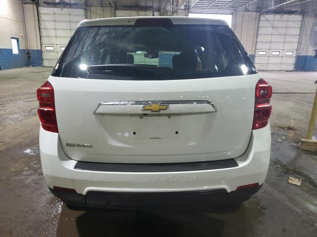 2GNALBEKXH1521932 - 2017 CHEVROLET EQUINOX LS WHITE photo 6