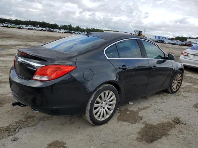 W04GW5EVXB1069834 - 2011 BUICK REGAL CXL BLACK photo 3