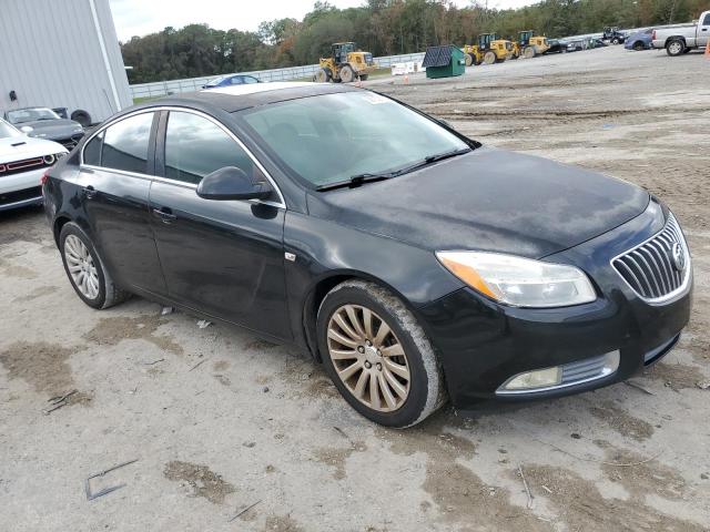 W04GW5EVXB1069834 - 2011 BUICK REGAL CXL BLACK photo 4