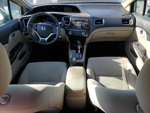 2HGFB2F58DH550651 - 2013 HONDA CIVIC LX WHITE photo 8