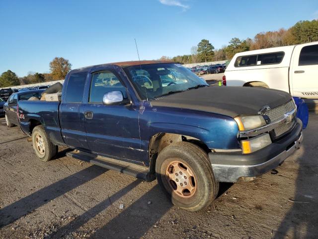 2GCEK19T041190962 - 2004 CHEVROLET SILVERADO K1500 BLUE photo 4