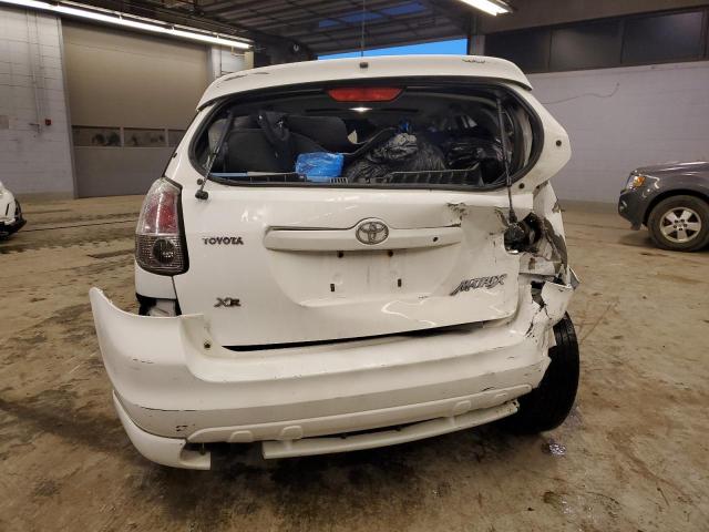 2T1KR32E45C352312 - 2005 TOYOTA COROLLA MA XR WHITE photo 6