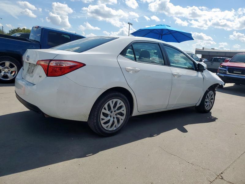 5YFBURHE8JP849818 - 2018 TOYOTA COROLLA L WHITE photo 3