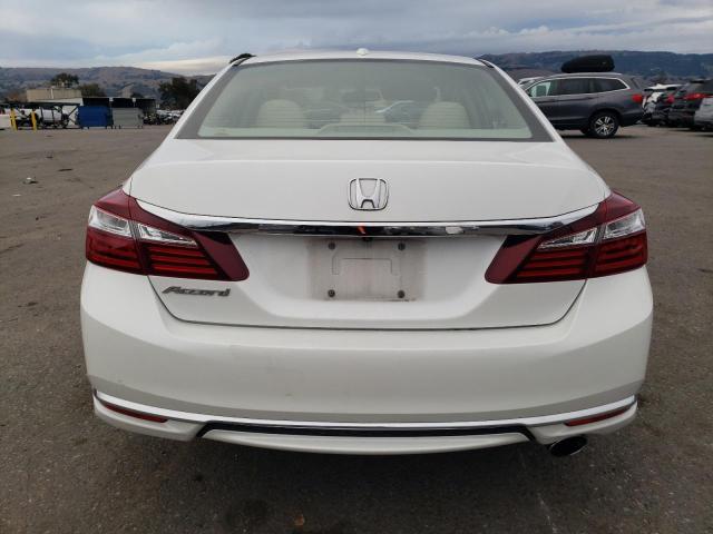 1HGCR2F8XHA091085 - 2017 HONDA ACCORD EXL WHITE photo 6