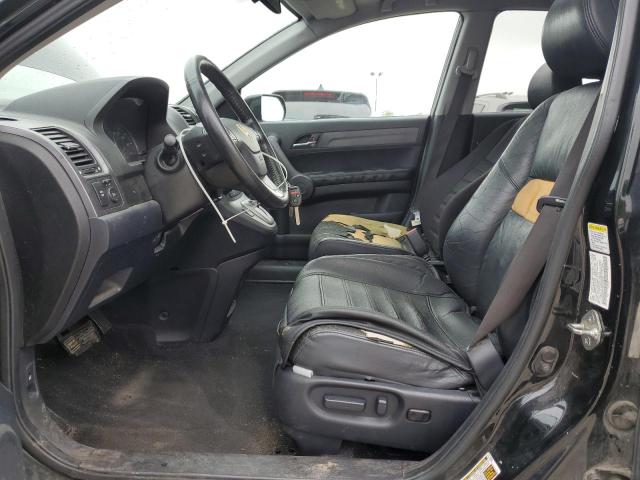 5J6RE38759L009956 - 2009 HONDA CR-V EXL BLACK photo 7