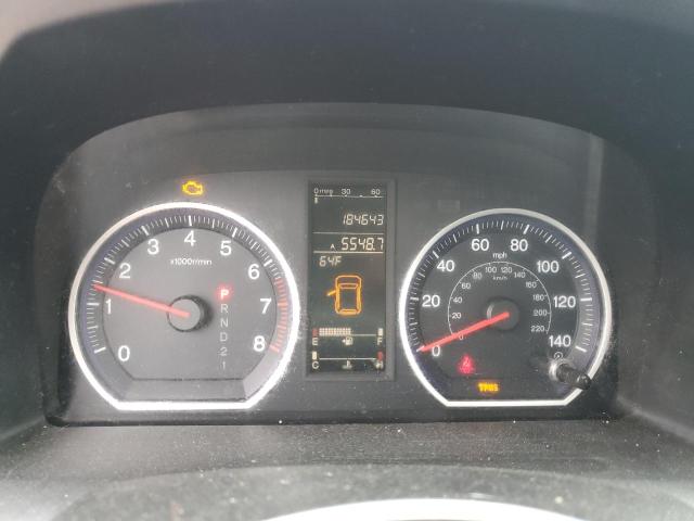 5J6RE38759L009956 - 2009 HONDA CR-V EXL BLACK photo 9