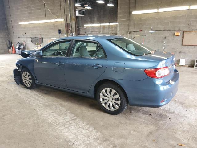 5YFBU4EEXDP187803 - 2013 TOYOTA COROLLA BASE Синій фото 2