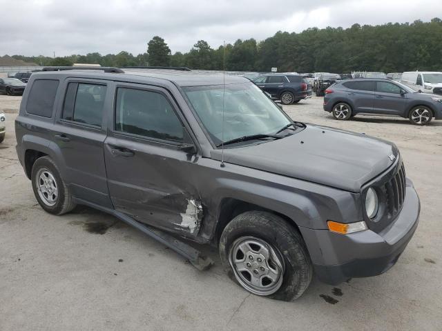 1C4NJPBA2GD760533 - 2016 JEEP PATRIOT SPORT GRAY photo 4