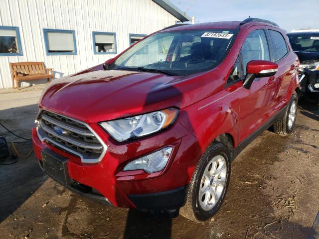 MAJ6S3GL7LC317689 - 2020 FORD ECOSPORT SE BURGUNDY photo 1