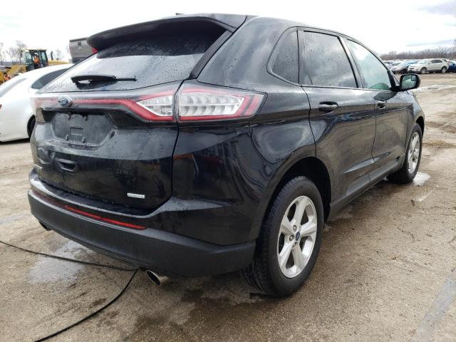 2FMPK3G96HBB20812 - 2017 FORD EDGE SE BLACK photo 3