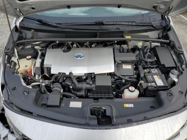 JTDKARFP9H3040277 - 2017 TOYOTA PRIUS PRIM ვერცხლისფერი ფოტო 11