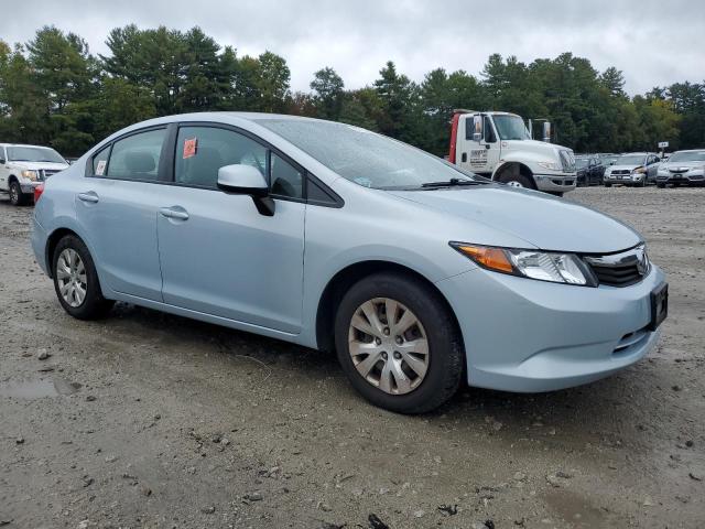 2HGFB2F51CH597874 - 2012 HONDA CIVIC LX BLUE photo 4