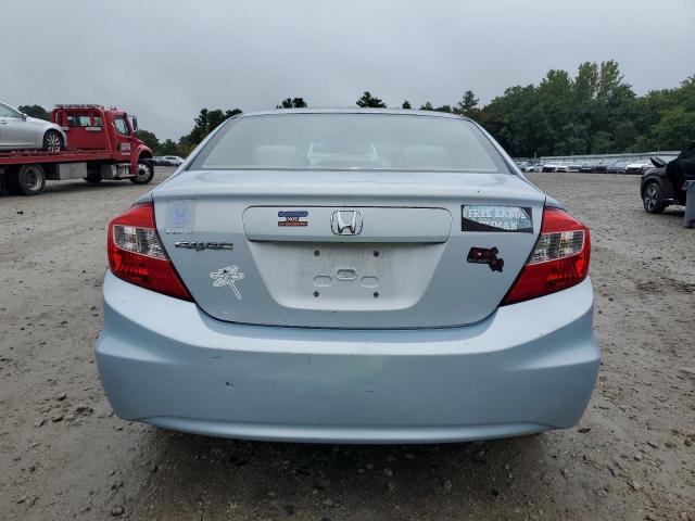 2HGFB2F51CH597874 - 2012 HONDA CIVIC LX BLUE photo 6