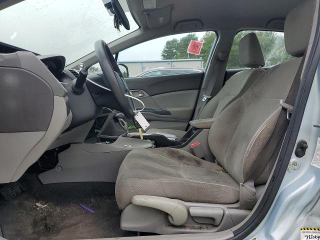 2HGFB2F51CH597874 - 2012 HONDA CIVIC LX BLUE photo 7