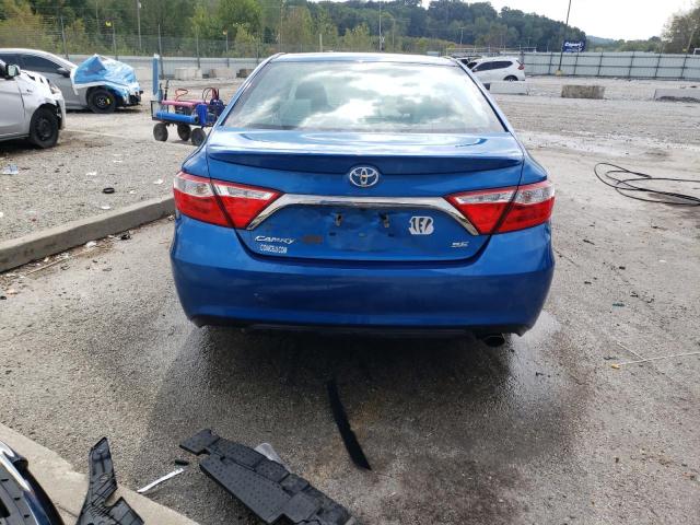 4T1BF1FK6HU637741 - 2017 TOYOTA CAMRY LE BLUE photo 6