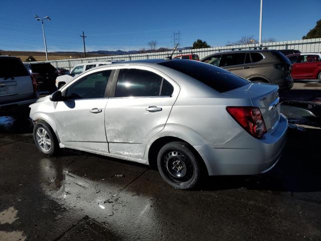 1G1JC5SH8E4136736 - 2014 CHEVROLET SONIC LT SILVER photo 2