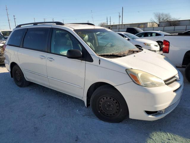 5TDZA23C04S115691 - 2004 TOYOTA SIENNA CE WHITE photo 4