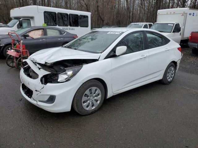 KMHCT4AE3HU276162 - 2017 HYUNDAI ACCENT SE WHITE photo 1