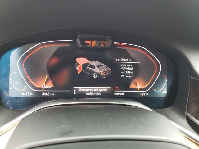 WBA7T4C0XLCD77253 - 2020 BMW 740 XI WHITE photo 9