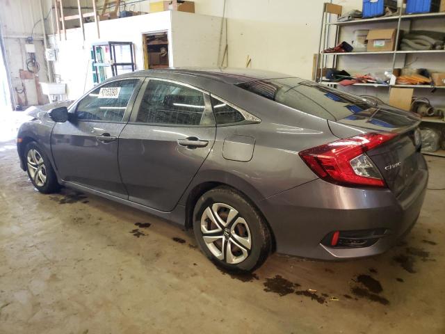 19XFC2F59GE023617 - 2016 HONDA CIVIC LX GRAY photo 2