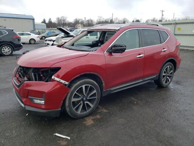 5N1AT2MV3HC797072 - 2017 NISSAN ROGUE SV RED photo 1