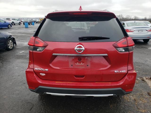 5N1AT2MV3HC797072 - 2017 NISSAN ROGUE SV RED photo 6