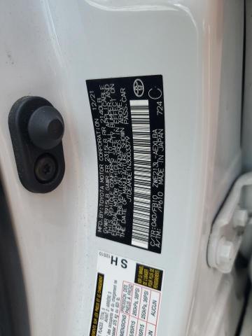 JTDEAMDE1N3003379 - 2022 TOYOTA COROLLA LE WHITE photo 12