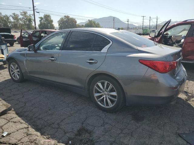 JN1BV7AP8FM344128 - 2015 INFINITI Q50 BASE Grau Foto 2