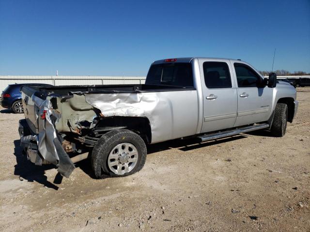 1GC4K1EG4DF241733 - 2013 CHEVROLET SILVERADO K3500 LTZ SILVER photo 3