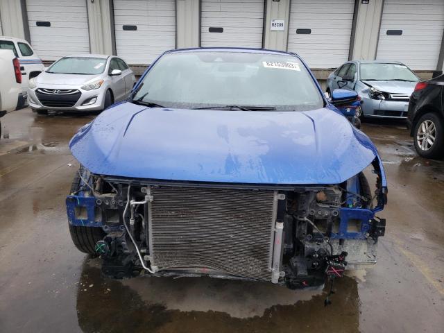 2HGFC4B61KH304688 - 2019 HONDA CIVIC LX BLUE photo 5