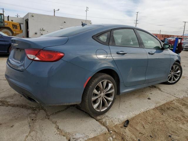 1C3CCCBGXFN583032 - 2015 CHRYSLER 200 S BLUE photo 3