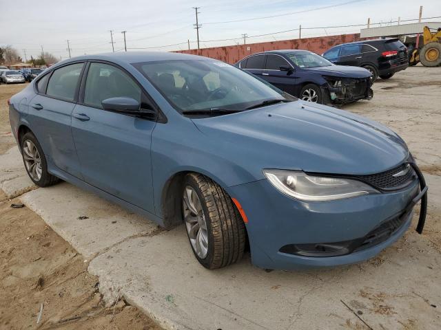 1C3CCCBGXFN583032 - 2015 CHRYSLER 200 S BLUE photo 4