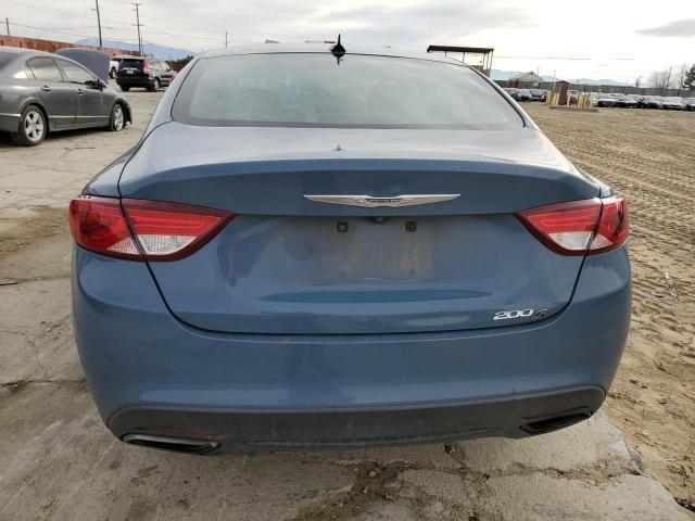 1C3CCCBGXFN583032 - 2015 CHRYSLER 200 S BLUE photo 6