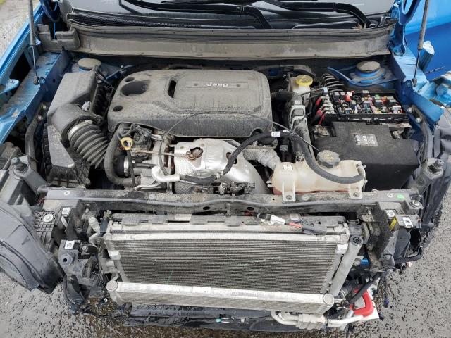 1C4PJMBN4KD132007 - 2019 JEEP CHEROKEE TRAILHAWK BLUE photo 12