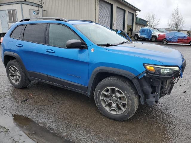1C4PJMBN4KD132007 - 2019 JEEP CHEROKEE TRAILHAWK BLUE photo 4