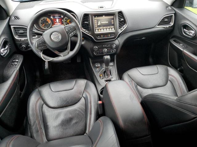 1C4PJMBN4KD132007 - 2019 JEEP CHEROKEE TRAILHAWK BLUE photo 8